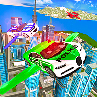 Flying Police Car Simulator