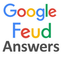 google feud answers