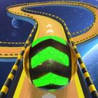 rolling balls space race