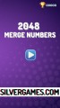 2048 Merge Numbers: Menu
