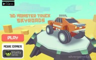 3D Monster Truck: Skyroads: Menu