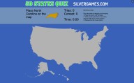 US 50 States Quiz: Menu