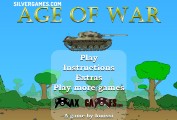 Age Of War: Game Start Menu