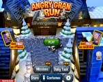 Angry Gran Run Xmas: Menu