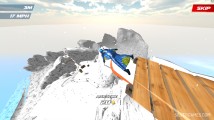 Base Jump Wingsuit Flying: Snow Flying