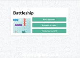Battleship Multiplayer: Menu