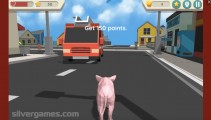 Simulator De Porc Nebun: Pig Gameplay City