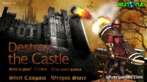 Destroy The Castle: Menu
