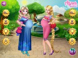 Happy Princesses Pregnant: Styling Make Up Pregnant Princess