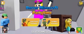 Horror Minecraft Partytime: Menu