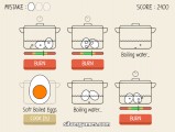 卵のゆで方: Gameplay Reaction Cooking Game