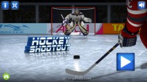 Ice Hockey Shootout: Menu