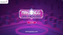 Mahjong Dark Dimensions: Menu