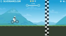 माउंटन बाइक रेसर: Mountain Bike Finish Line