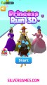 Princess Run 3D: Menu