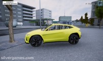Project Car Simulator: Berlin: Yellow Sports Car