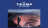 Tolak Trump Dari Tebing Lagi!: Fall Off Cliff