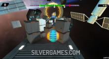 Rolling Balls Space Race: Obstacle Course