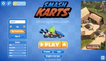 SmashKarts.io: Menu