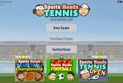 Sports Heads: Tennis: Menu