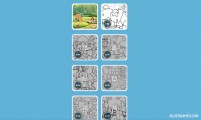 Sticker Book Puzzle: Menu
