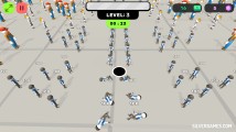 Stickhole.io: Collect Humans