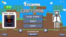 Stickman Vs Craftsman: Menu