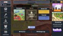 Stug.io: Menu