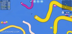 Worm Hunt - Snake Game IO Zone: Gameplay